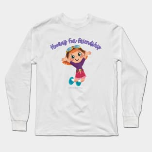 Friendship Design Long Sleeve T-Shirt